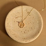 18K Gold Reiki Symbol Necklace, Minimalist Pendant, Healing Jewelry, Spiritual Necklace, Unique Gift for Her, Energy Symbol Necklace, GS0146