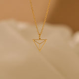 18K Gold Dragon's Eye Necklace, Magic Symbol Pendant, Spiritual Jewelry, Unique Gift for Her, Modern Gold Necklace, Energy Necklace, GS0142