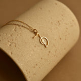 Cho Ku Rei Necklace, The Power Symbol Jewelry, Reiki Necklace, Gift for Her, Spiritual Energy Pendant, Meditation Jewelry, GS0151