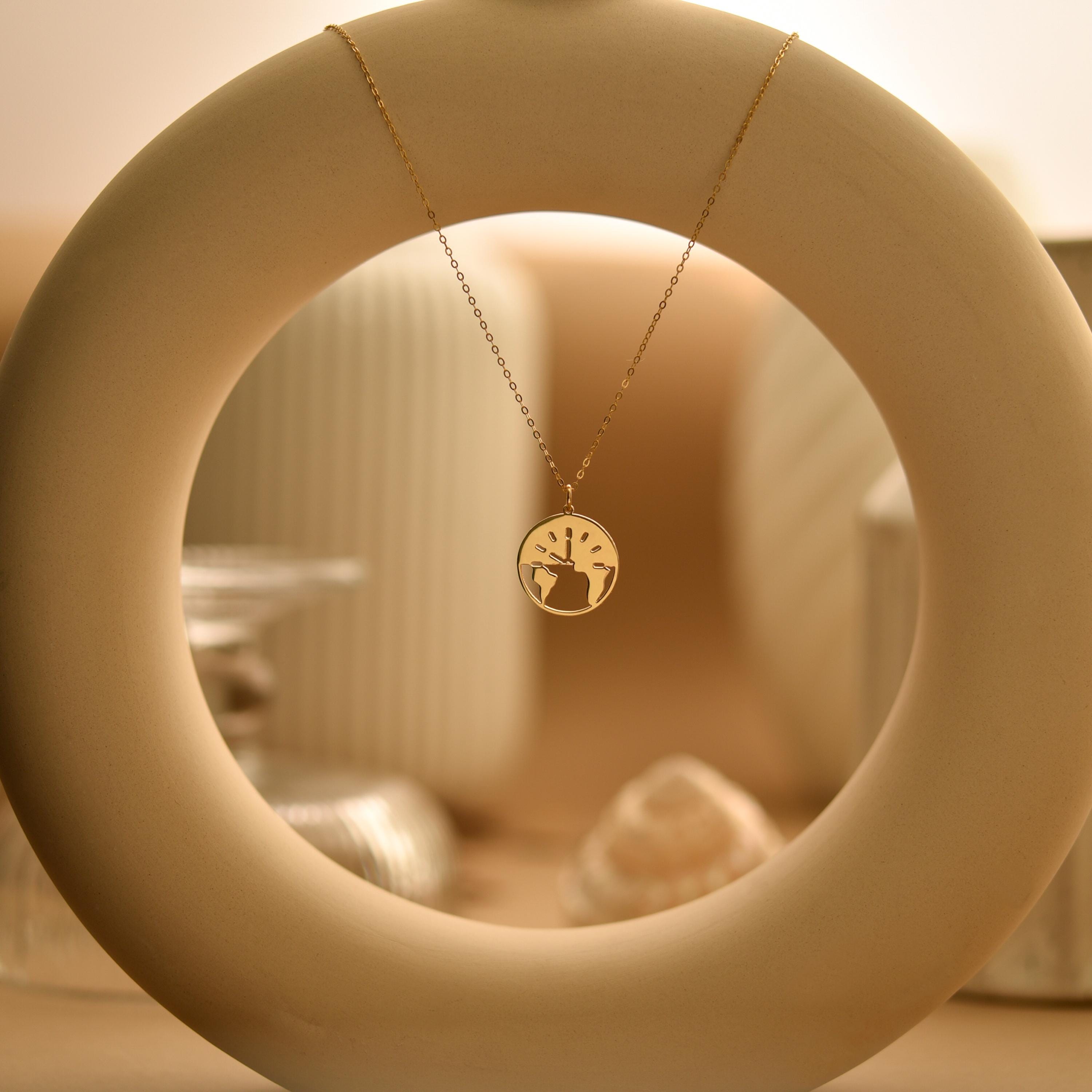 World Time Necklace