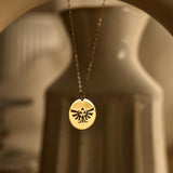 Winged Crest Necklace