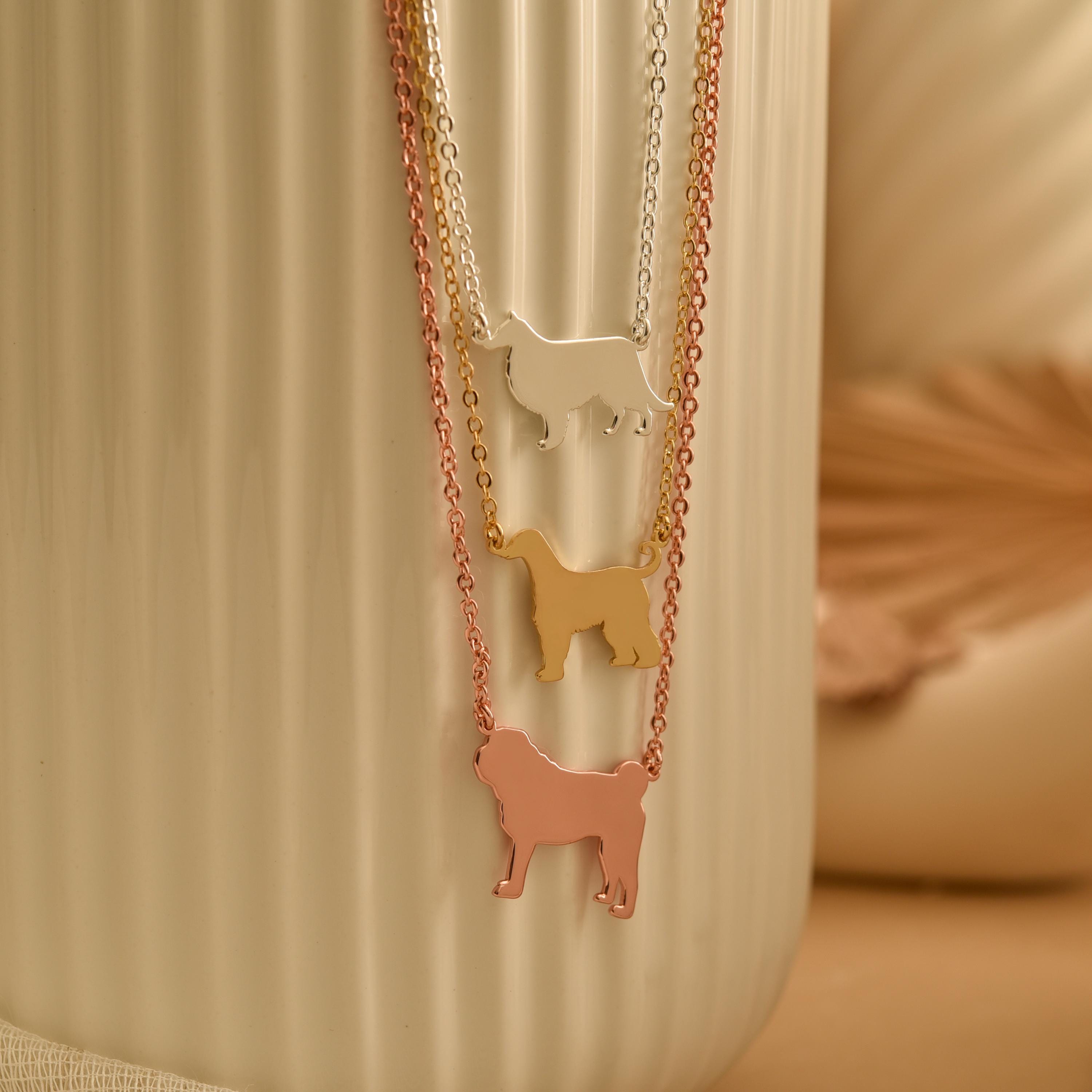Dog Outline Necklace
