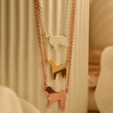 Dog Outline Necklace