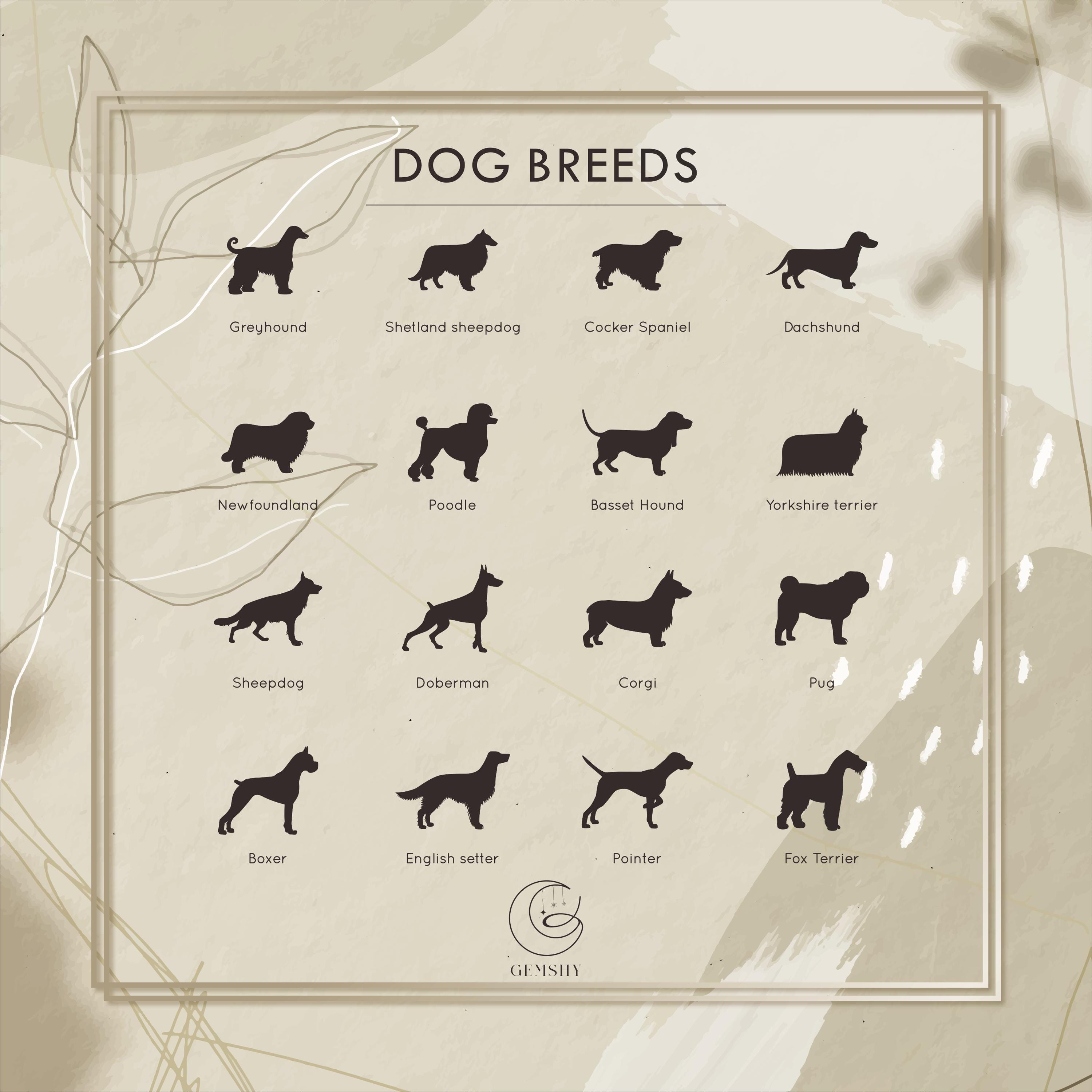 Dog Outline Necklace