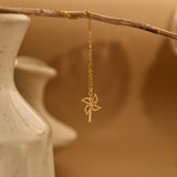 Origami Pinwheel Necklace