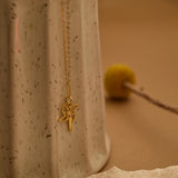 Origami Pinwheel Necklace