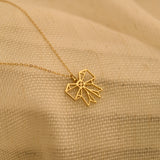 Origami Bow Necklace