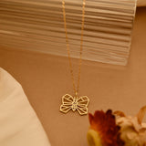 Origami Butterfly Necklace