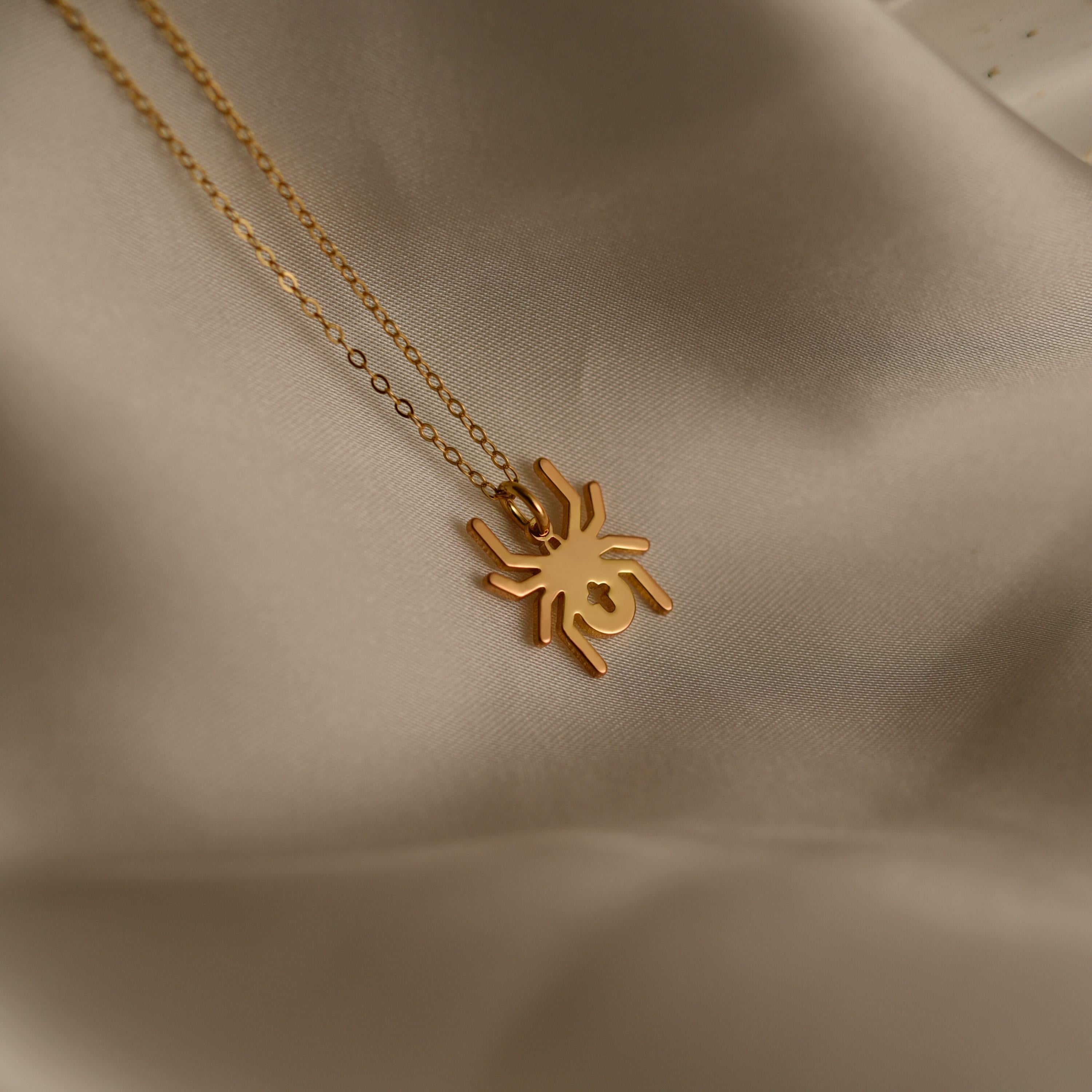 Spider Pendant Necklace