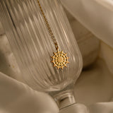 Spider Web Pendant Necklace