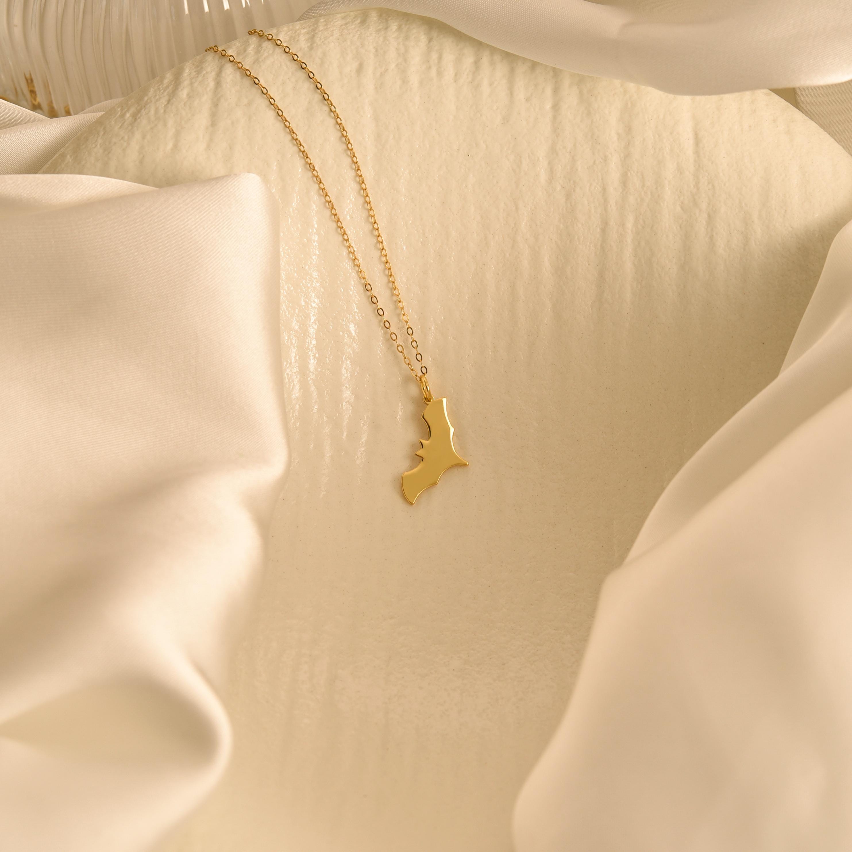 Bat Pendant Necklace
