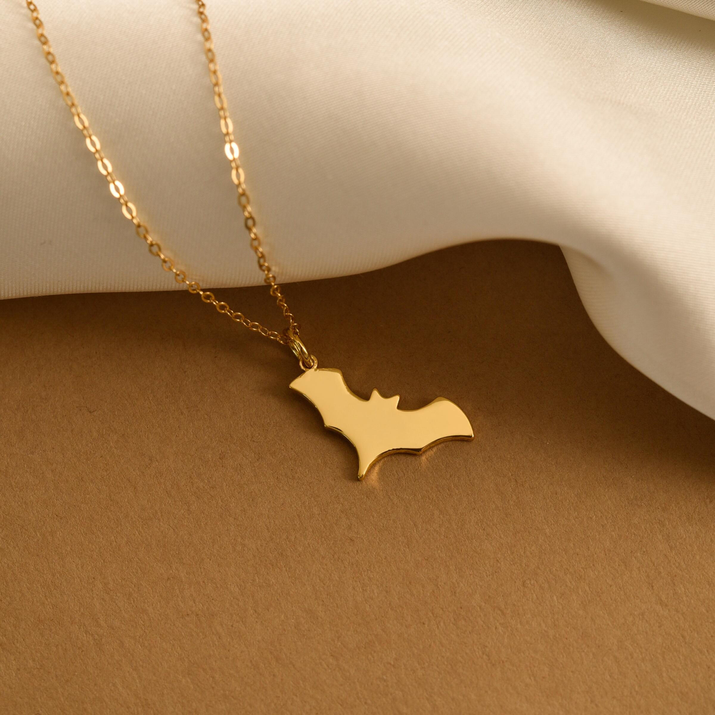 Bat Pendant Necklace