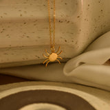 Spider Silhouette Necklace