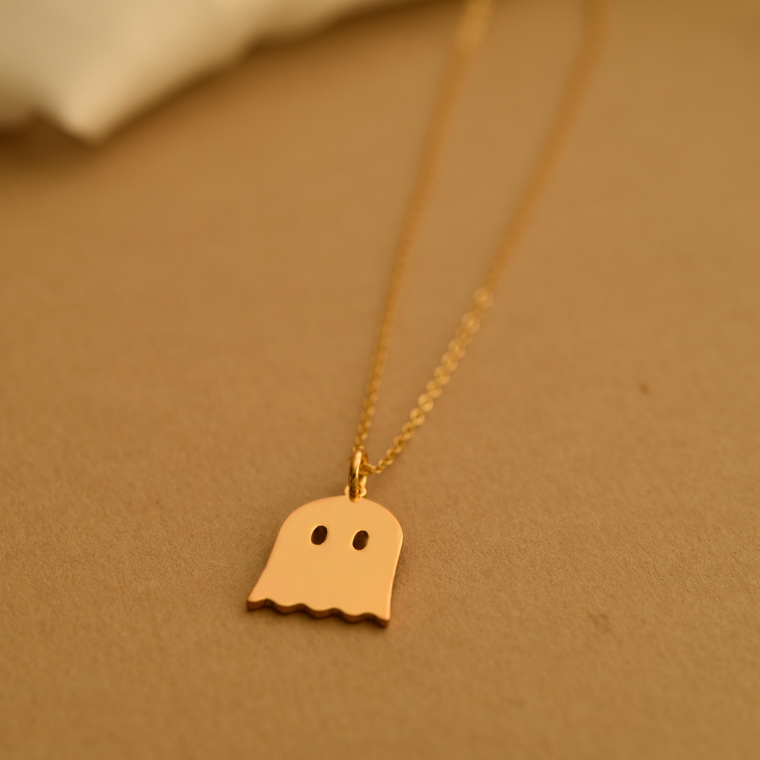 Ghost Pendant Necklace