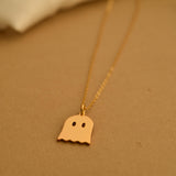 Ghost Pendant Necklace