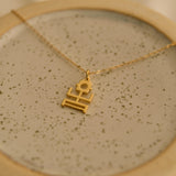 Shamanic Figure Pendant Necklace