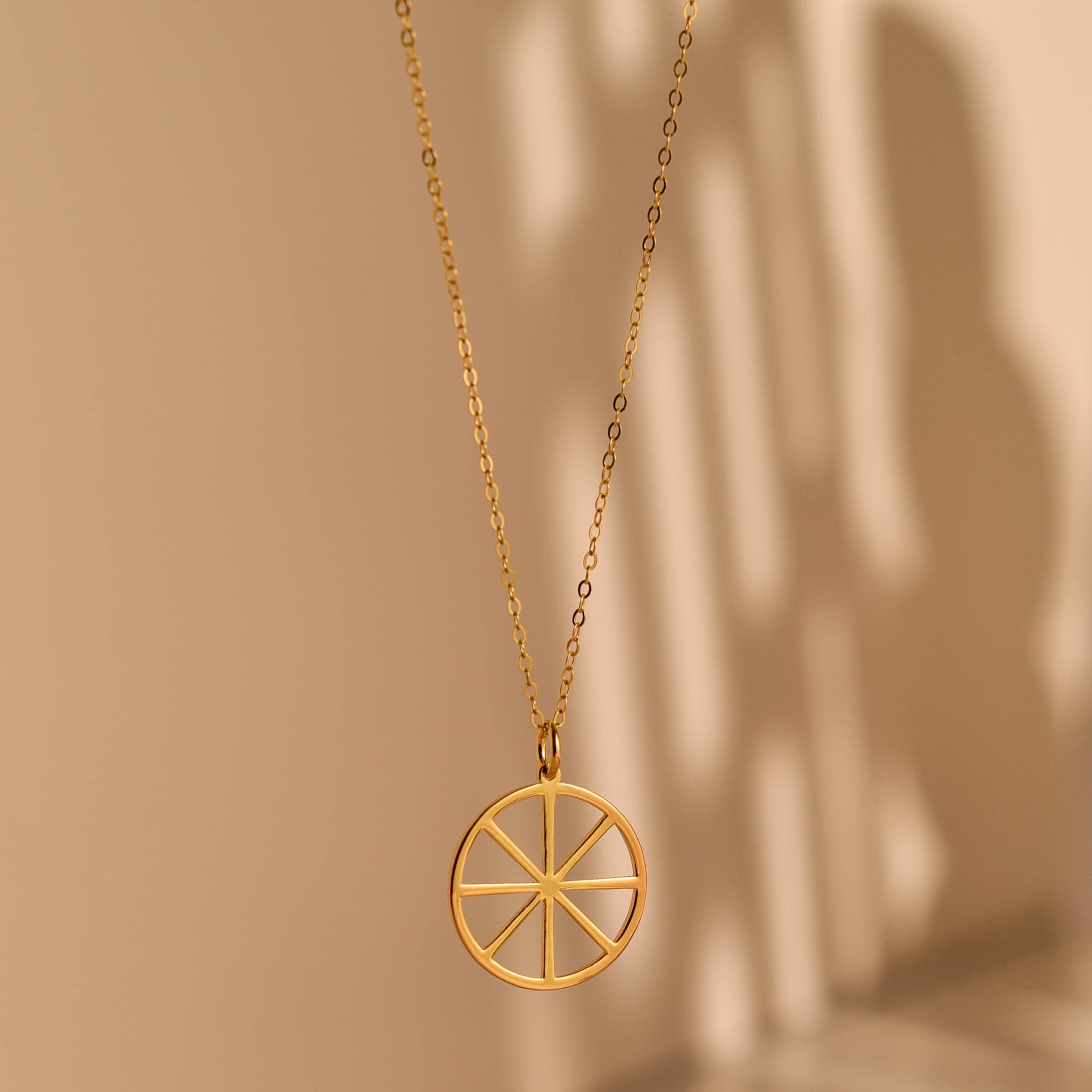 Wheel of Dharma Necklace