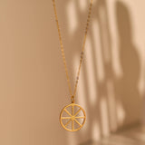 Wheel of Dharma Necklace