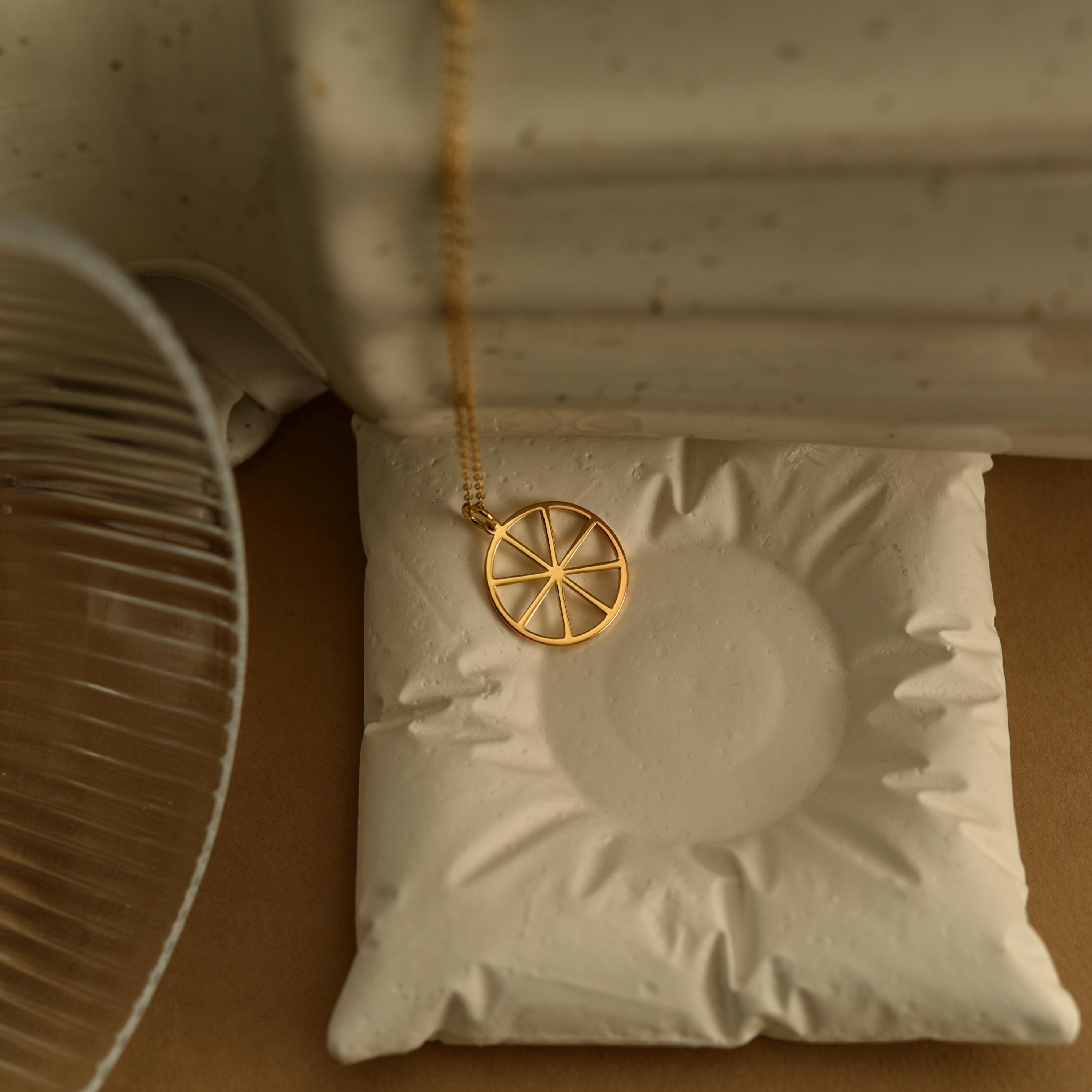 Wheel of Dharma Necklace