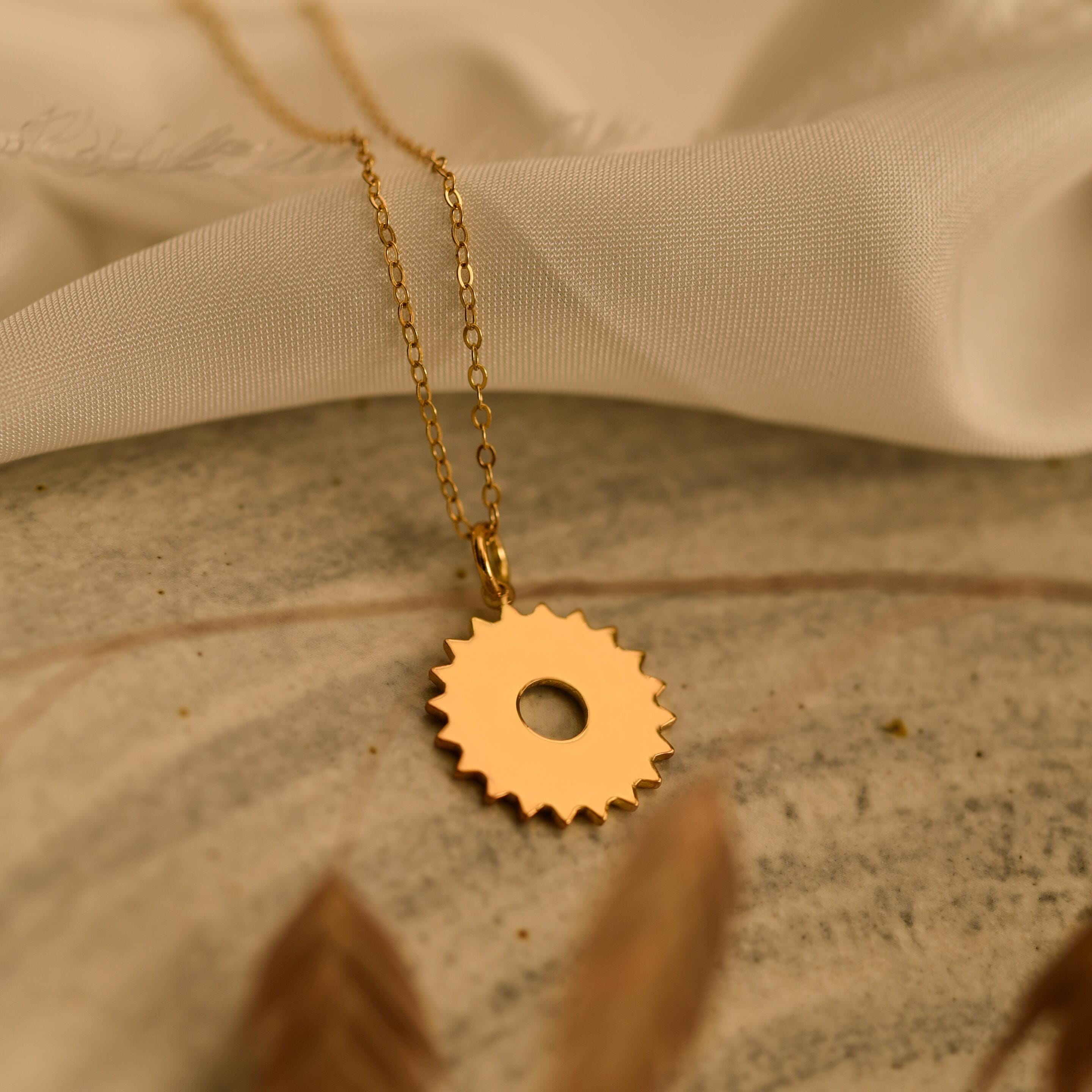 Gear Pendant Necklace