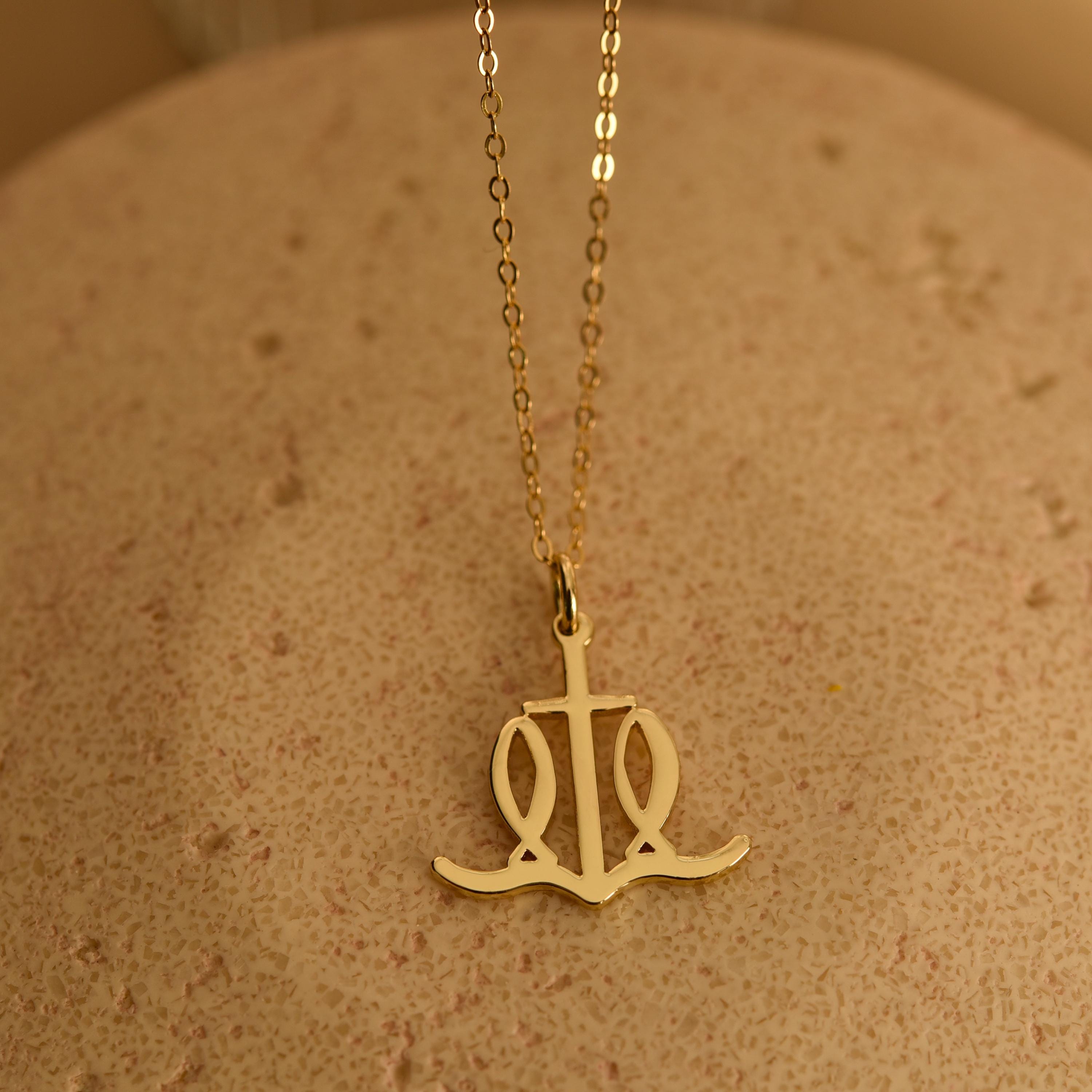 Ichthys Cross Necklace