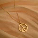 Peace Sign Necklace