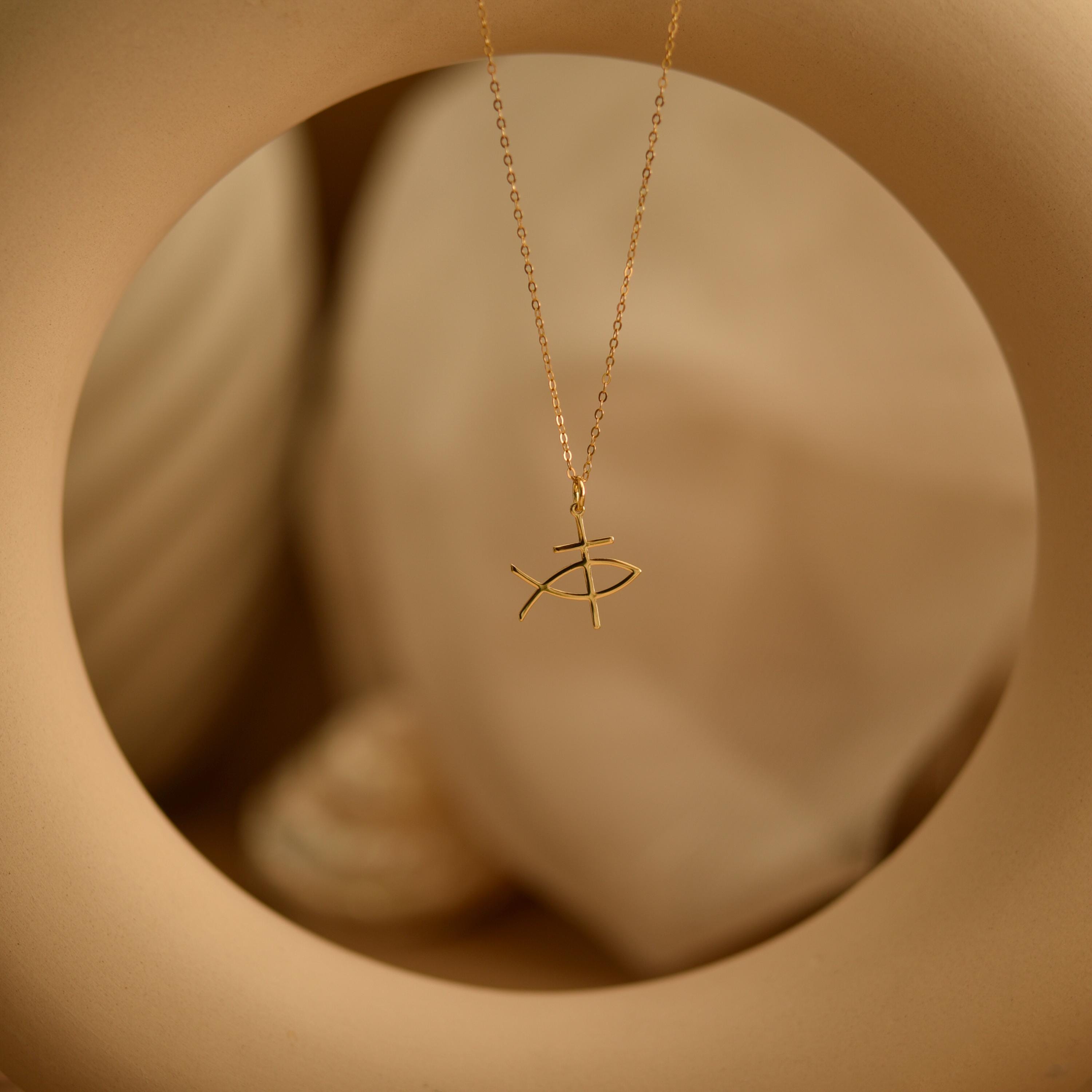 Jesus Fish Necklace