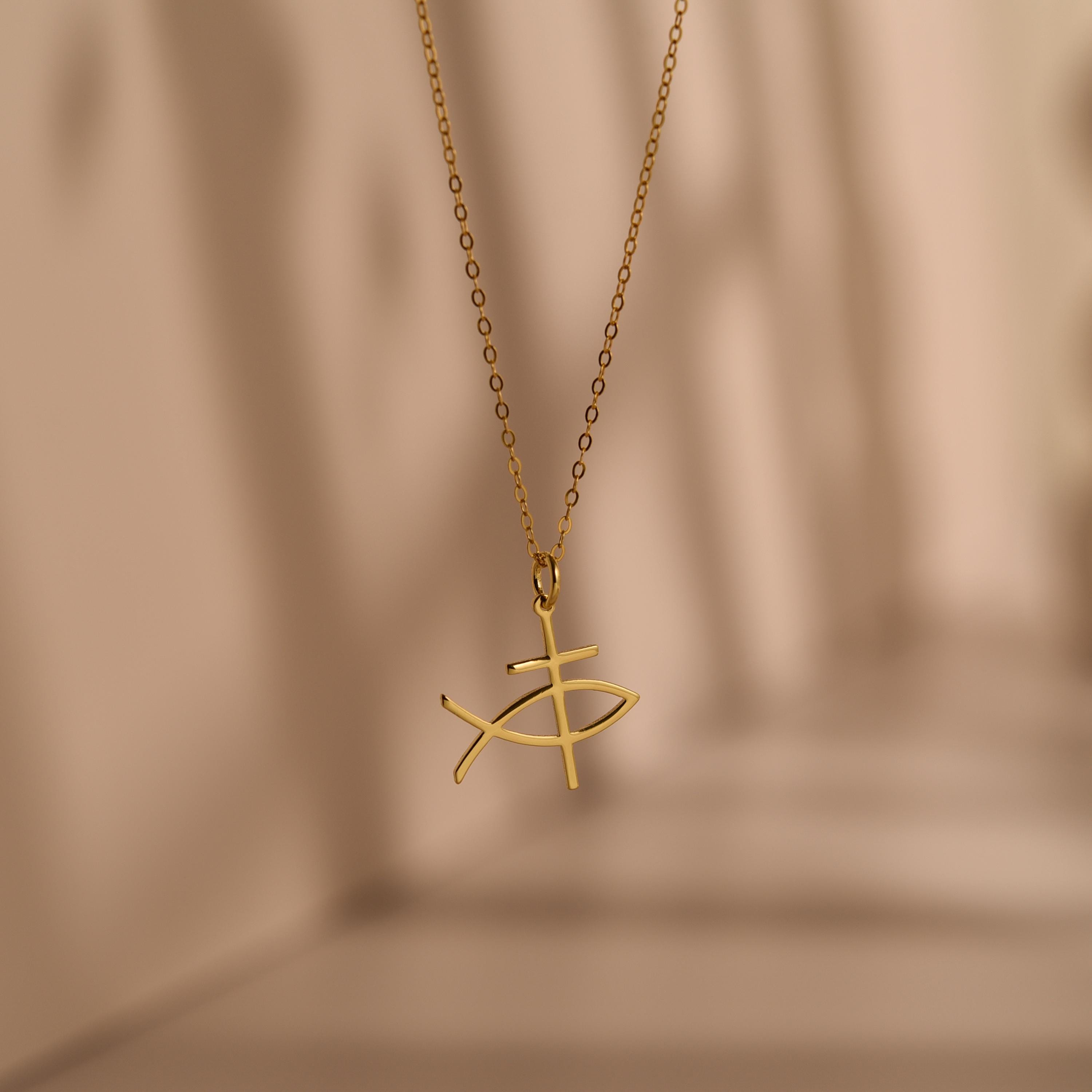 Jesus Fish Necklace