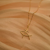 Jesus Fish Necklace