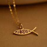 Jesus Fish Necklace
