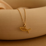 Jesus Fish Necklace