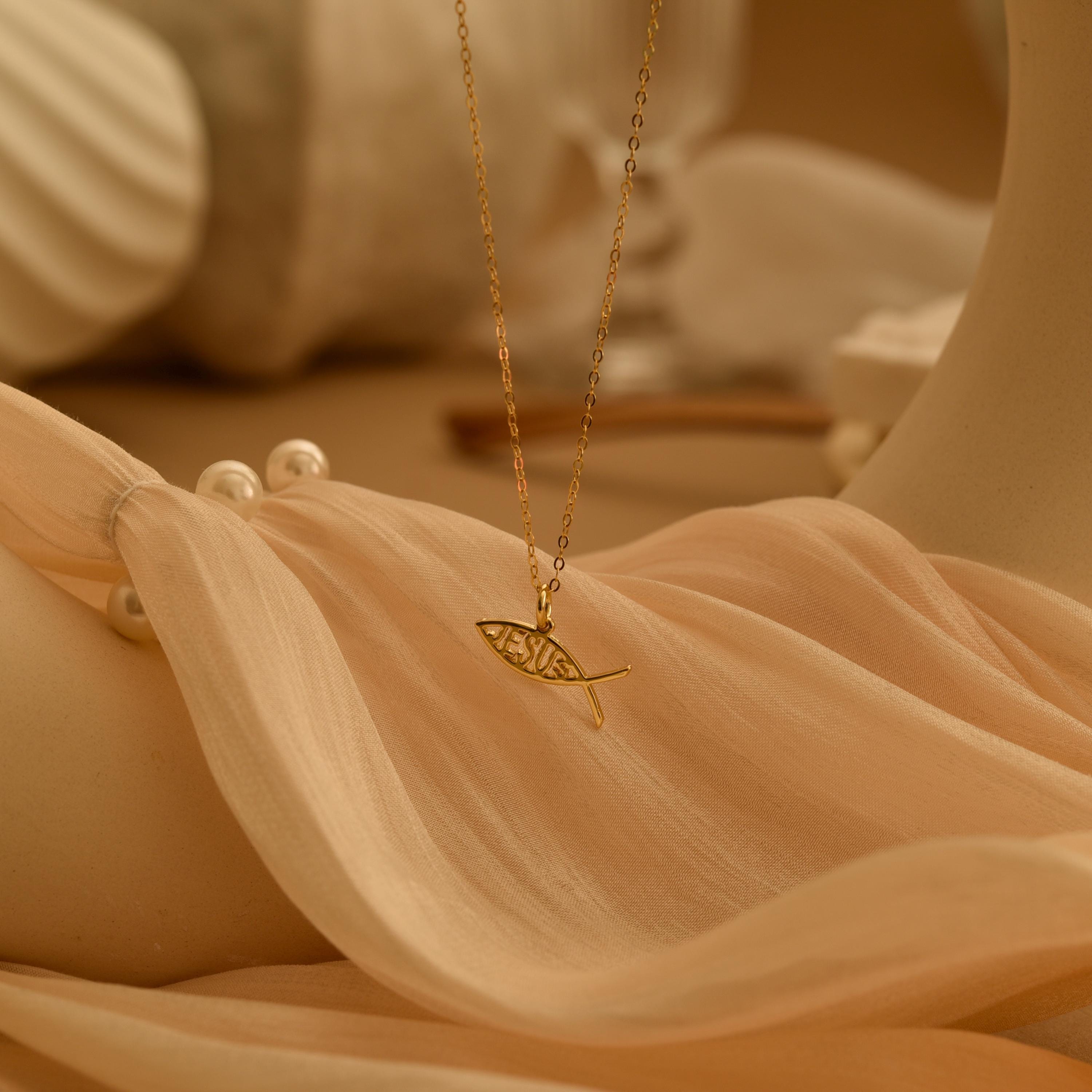 Jesus Fish Necklace