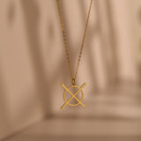 Protection Circle Necklace