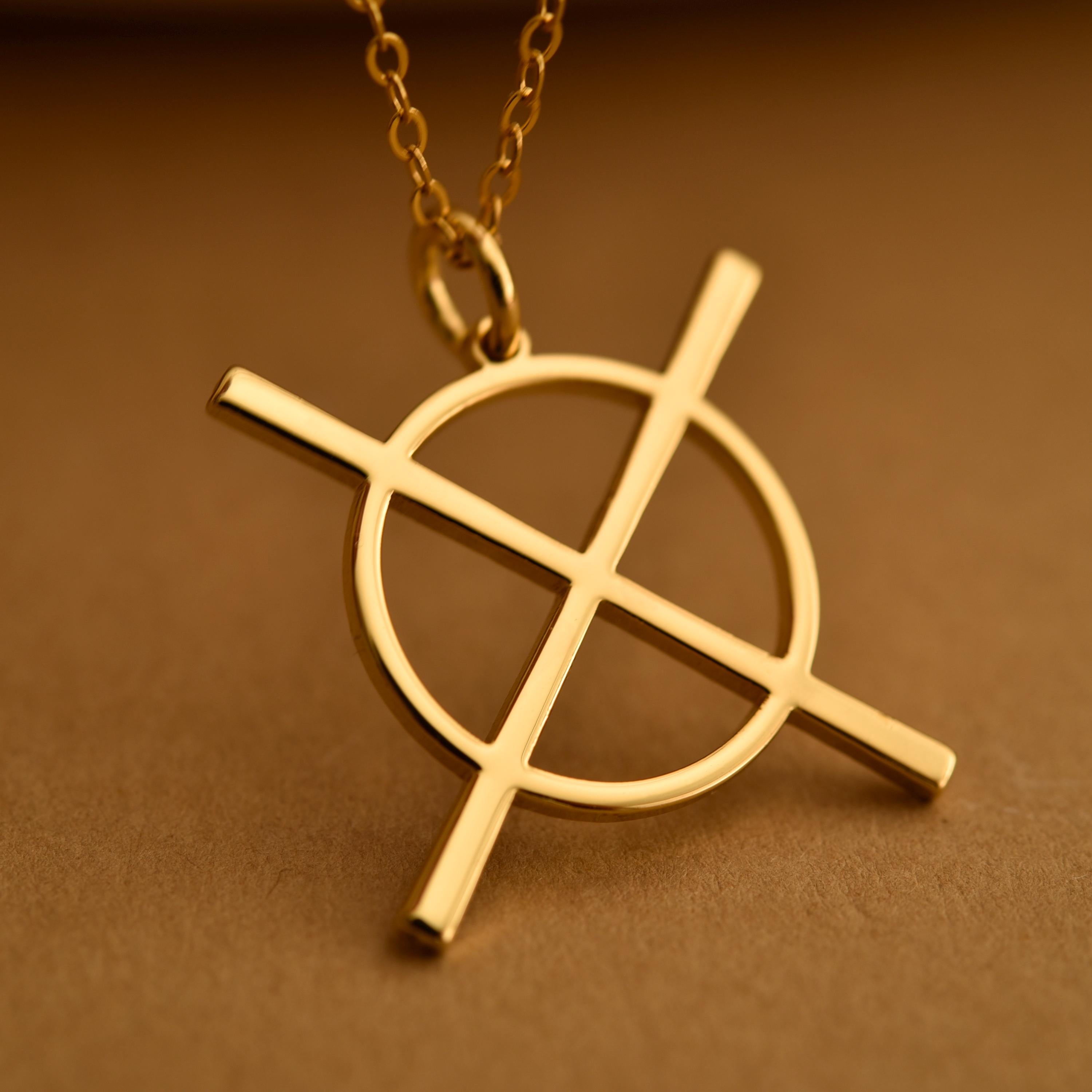 Protection Circle Necklace