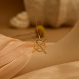 Protection Circle Necklace