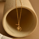 Cho Ku Rei Necklace, The Power Symbol Jewelry, Reiki Necklace, Gift for Her, Spiritual Energy Pendant, Meditation Jewelry, GS0151