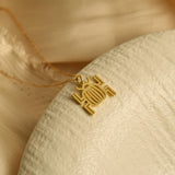 Aztec Spider Necklace, Ancient Symbol Pendant, Mystic Amulet Jewelry, Gift for Her, Fashion Accessory, Handmade Cultural Necklace, GS0155