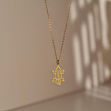 Aztec Lizard Necklace, Ancient Symbol Pendant, Handmade Jewelry, Gift for Her, Fashion Accessory, Cultural Inspired Necklace, GS0162