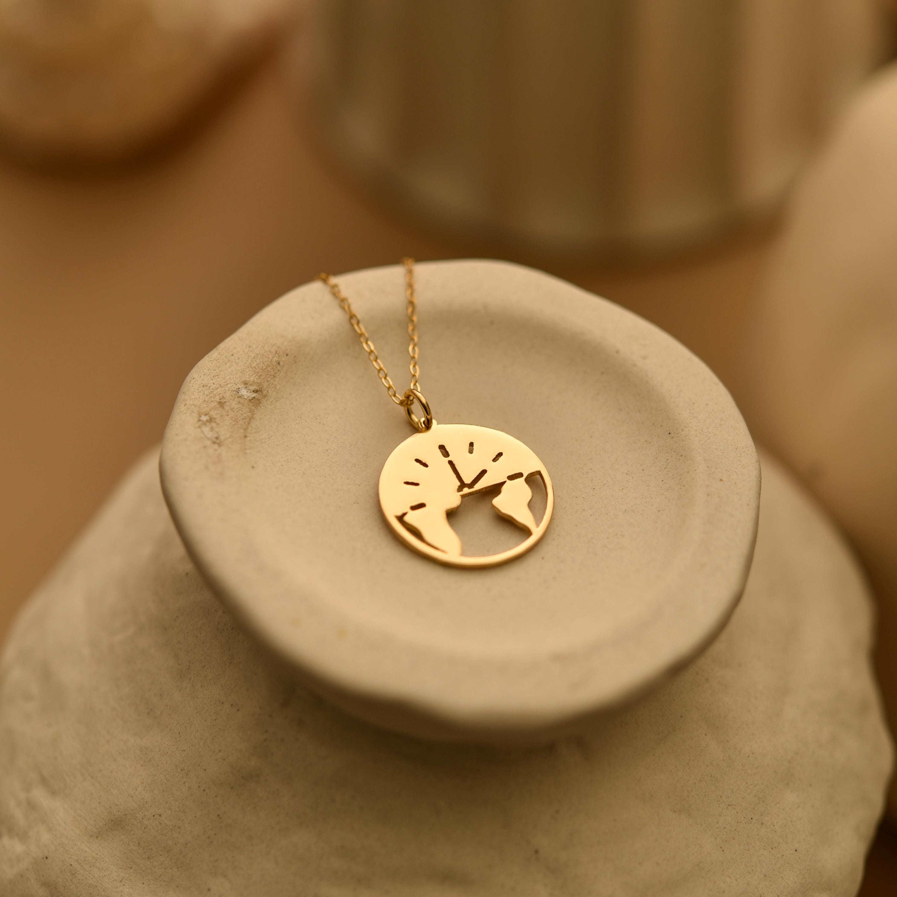 World Time Necklace