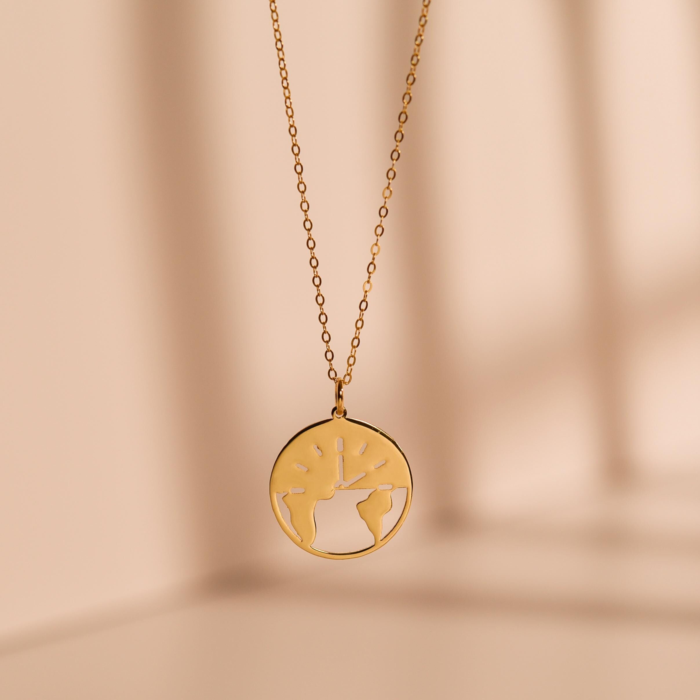World Time Necklace