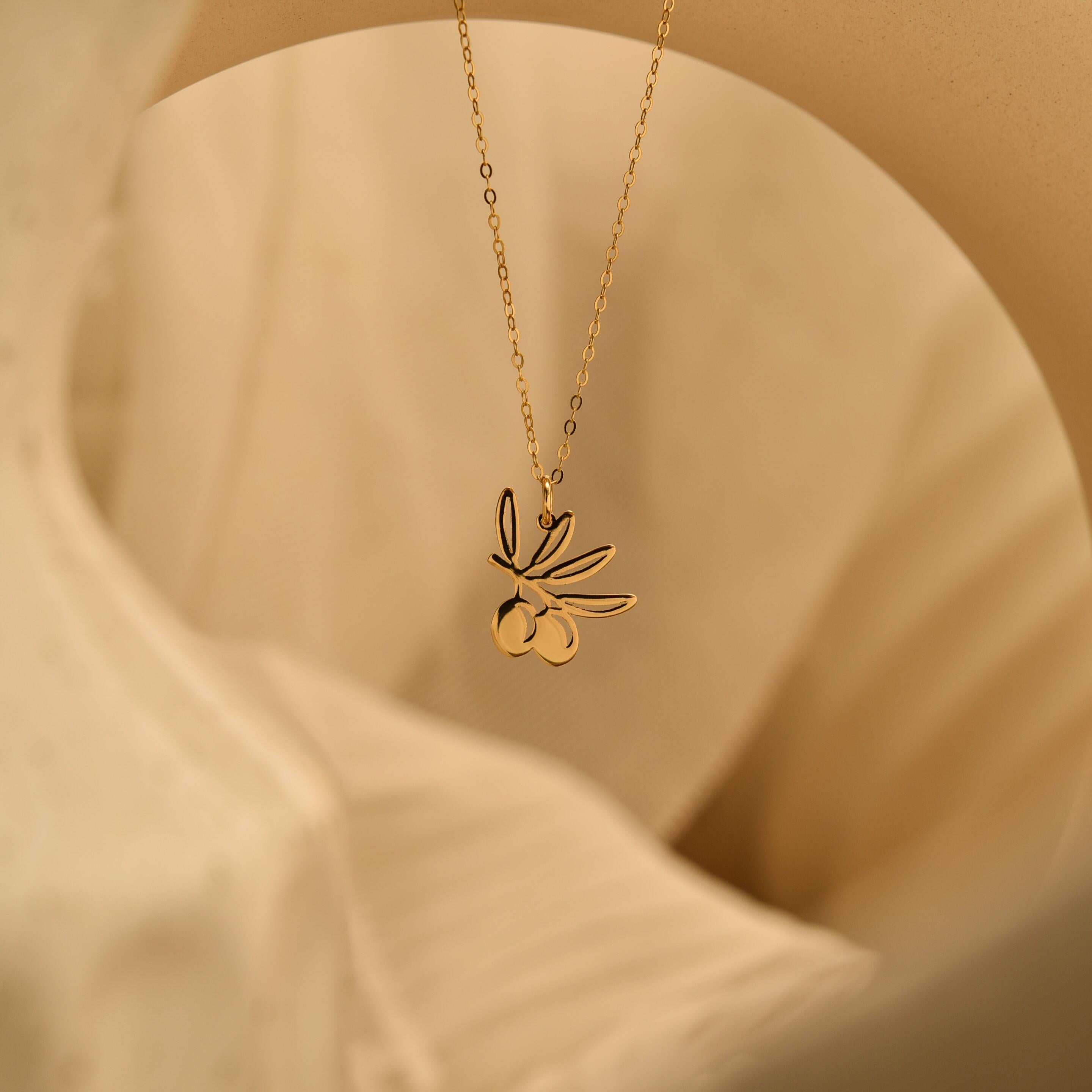 Olive Branch Necklace