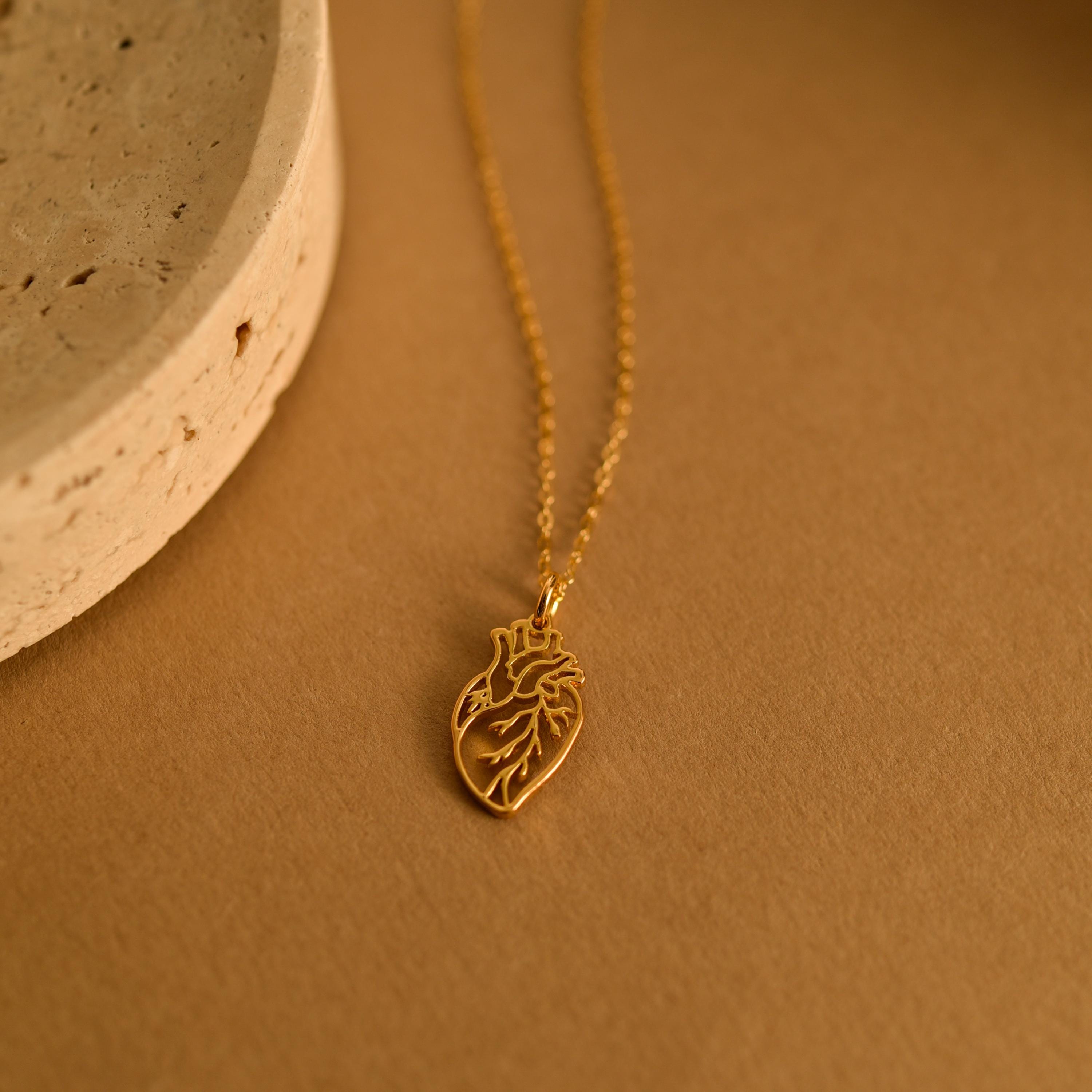 Heart Anatomy Pendant