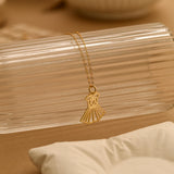 Origami Dress Necklace