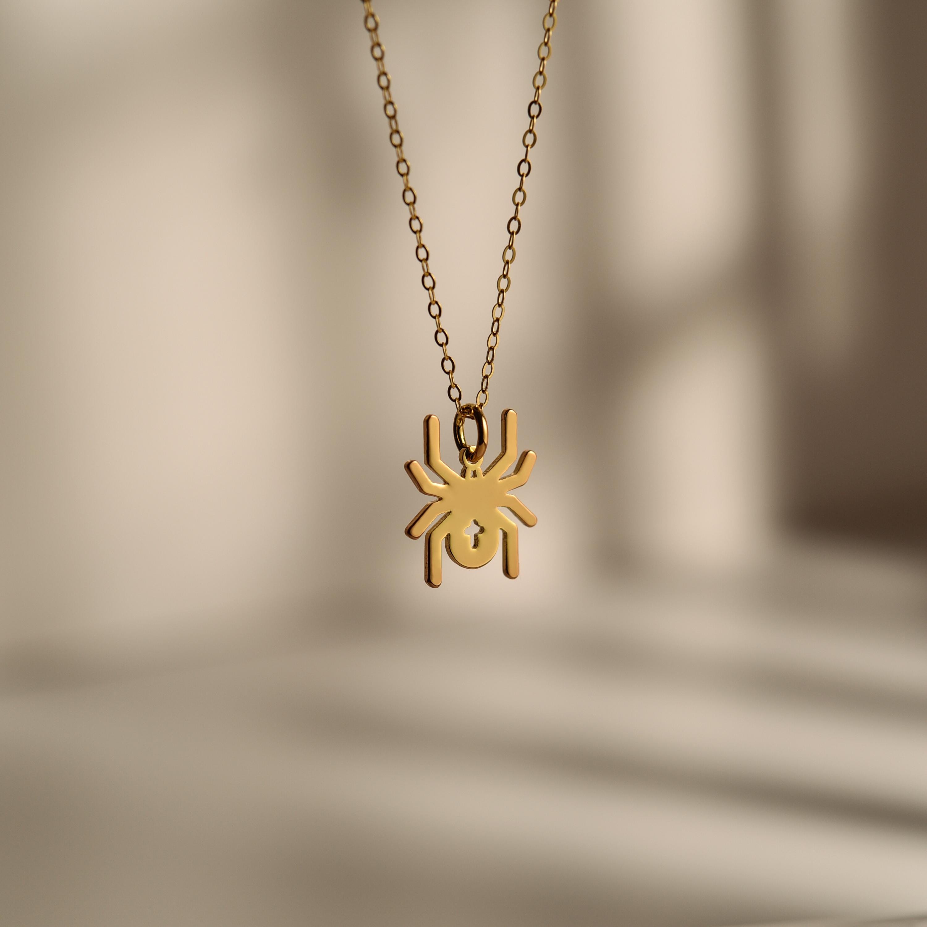 Spider Pendant Necklace