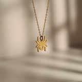 Spider Pendant Necklace