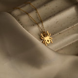 Spider Pendant Necklace