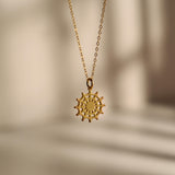 Spider Web Pendant Necklace