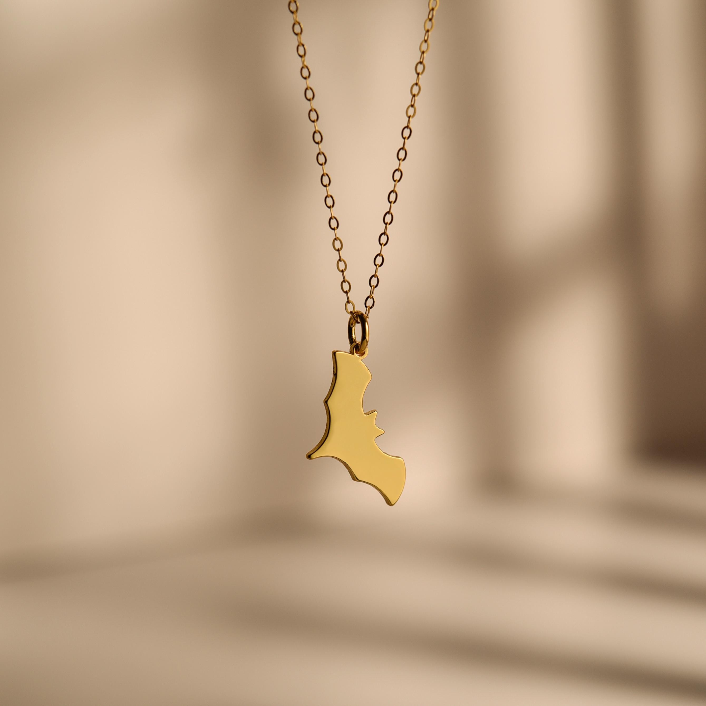 Bat Pendant Necklace