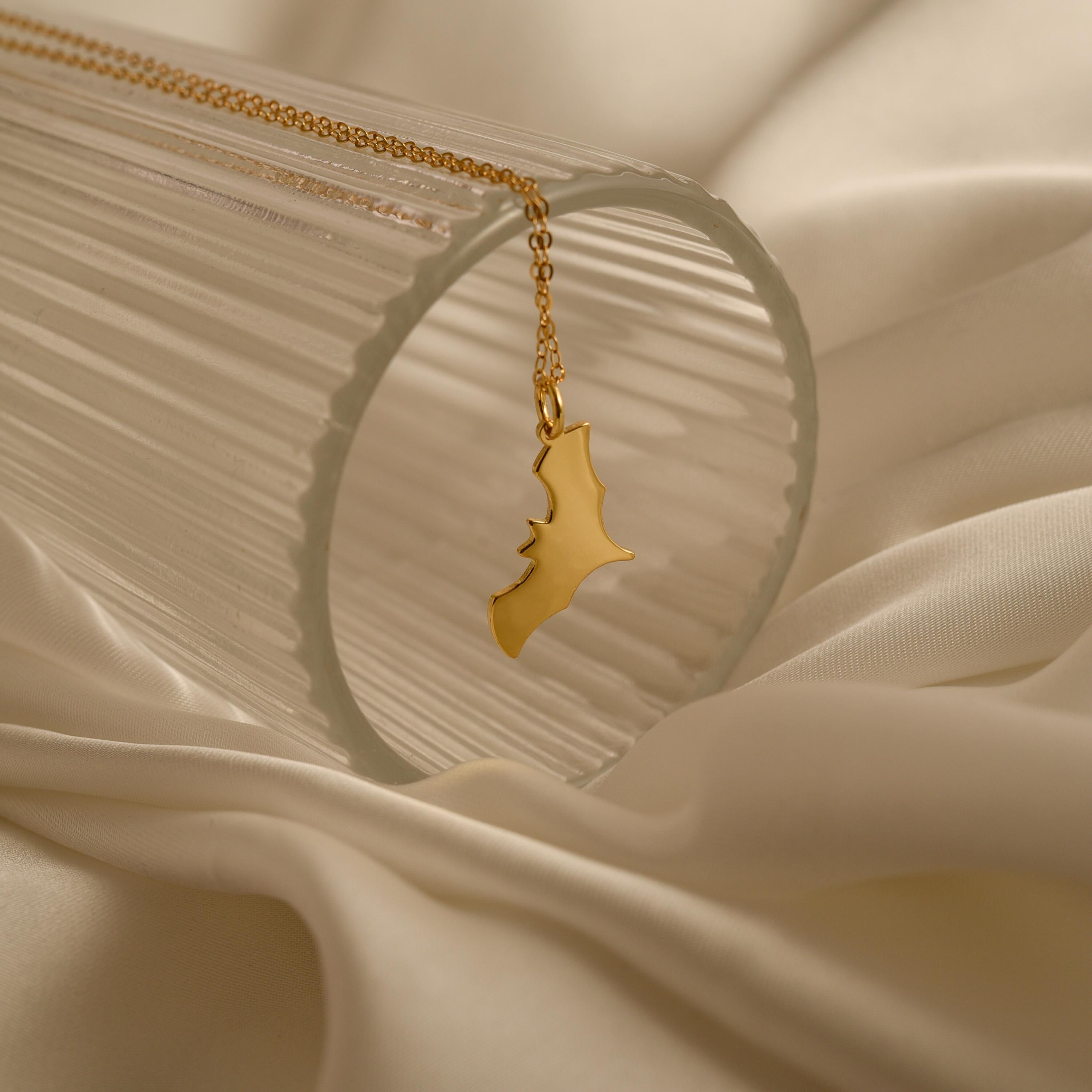 Bat Pendant Necklace
