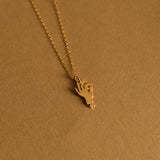 Zombie Hand Pendant Necklace